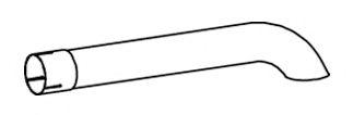 DINEX 30616 Exhaust Pipe